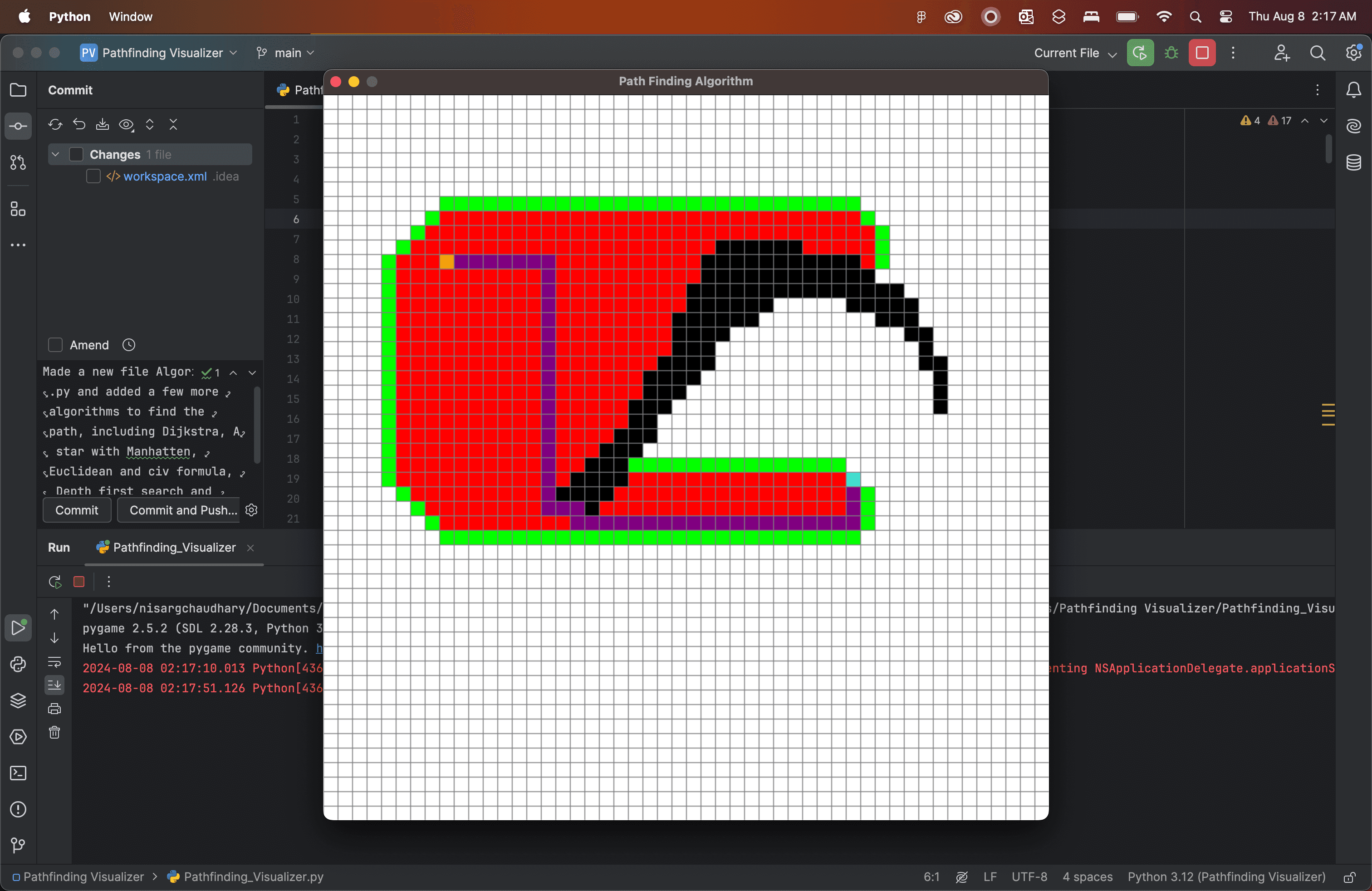 Pathfinding Visualizer screenshot 3